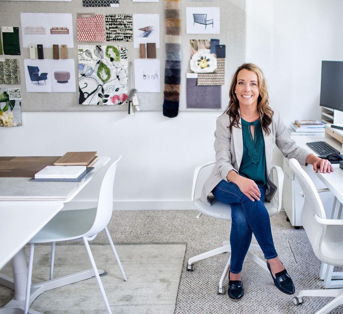 Elizabeth Ellis in her office